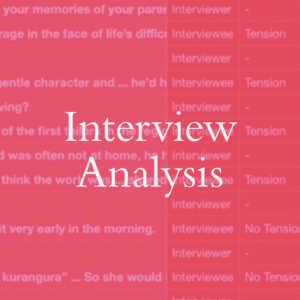Interview analysis tool